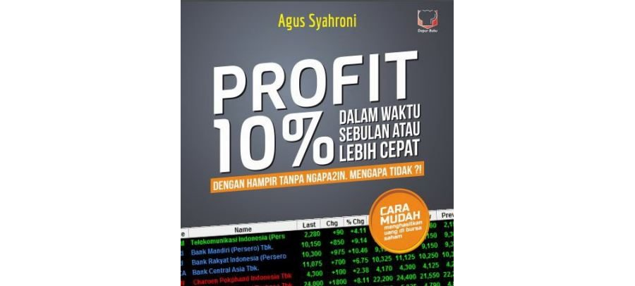 Ebook Pertama : Buku trading saham profit 10%